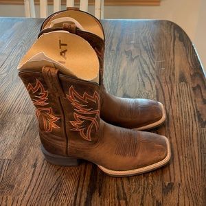 Ariat Men's Sports Rafter Doube Espresso Square Toe Boot size 7.5 D
